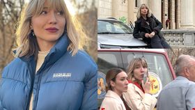 Monica Odagiu, primele imagini de la locul accidentului! Cum a fost surprinsă după ce a ucis un pieton pe străzile din București